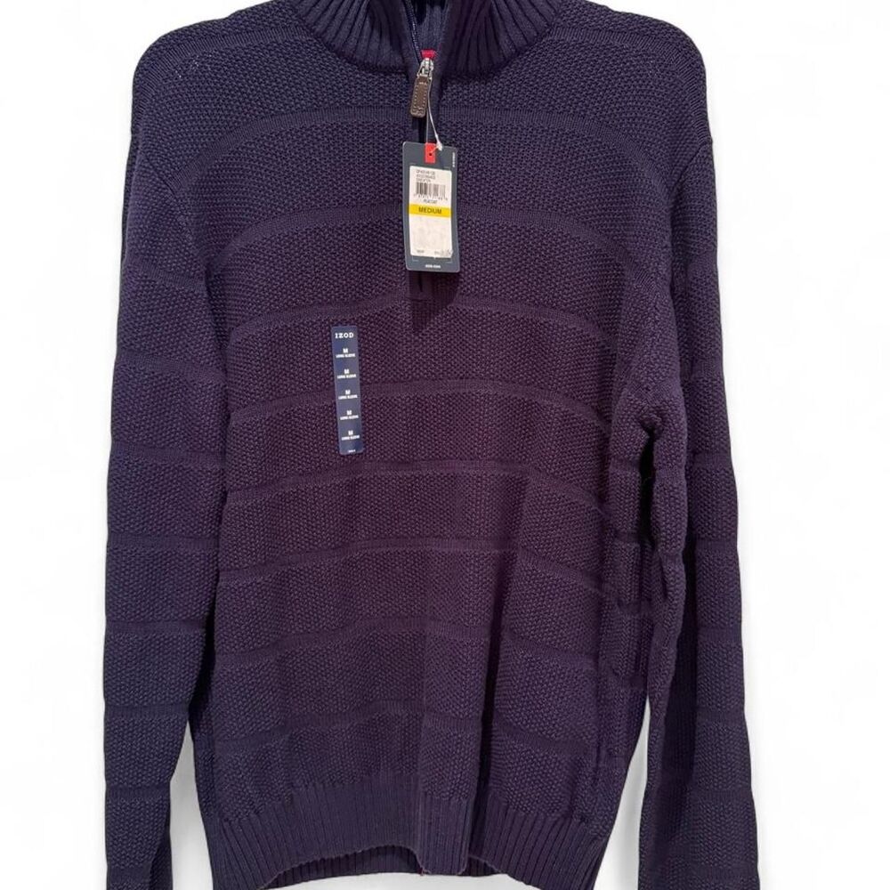 Izod Men's Navy Jumper Medium